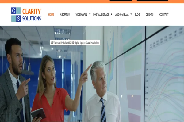 Clarity Solutions Web Design by Jayanta Chatterjee